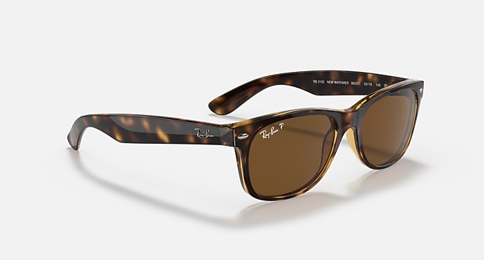 NEW WAYFARER CLASSIC Sunglasses in Tortoise and Brown  display picture 3