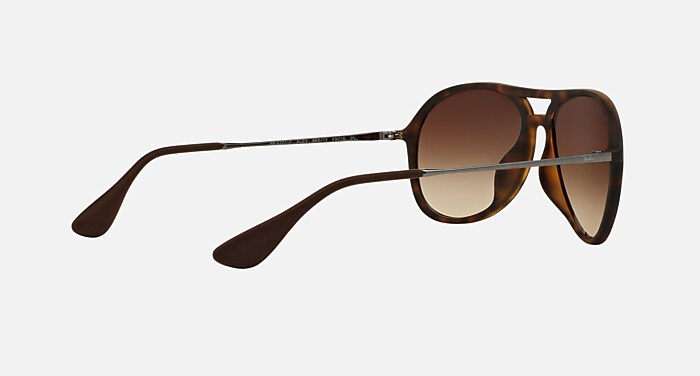 ALEX Sunglasses in Havana and Brown Gradient - RB4201F | Ray