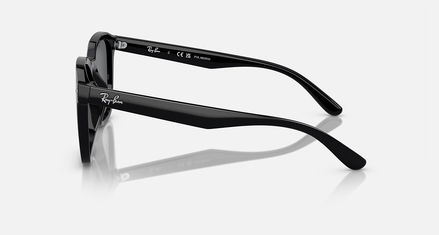Ray-Ban Sunglasses Unisex Rb4392d - Black Frame Grey Lenses 66-17 Polarized