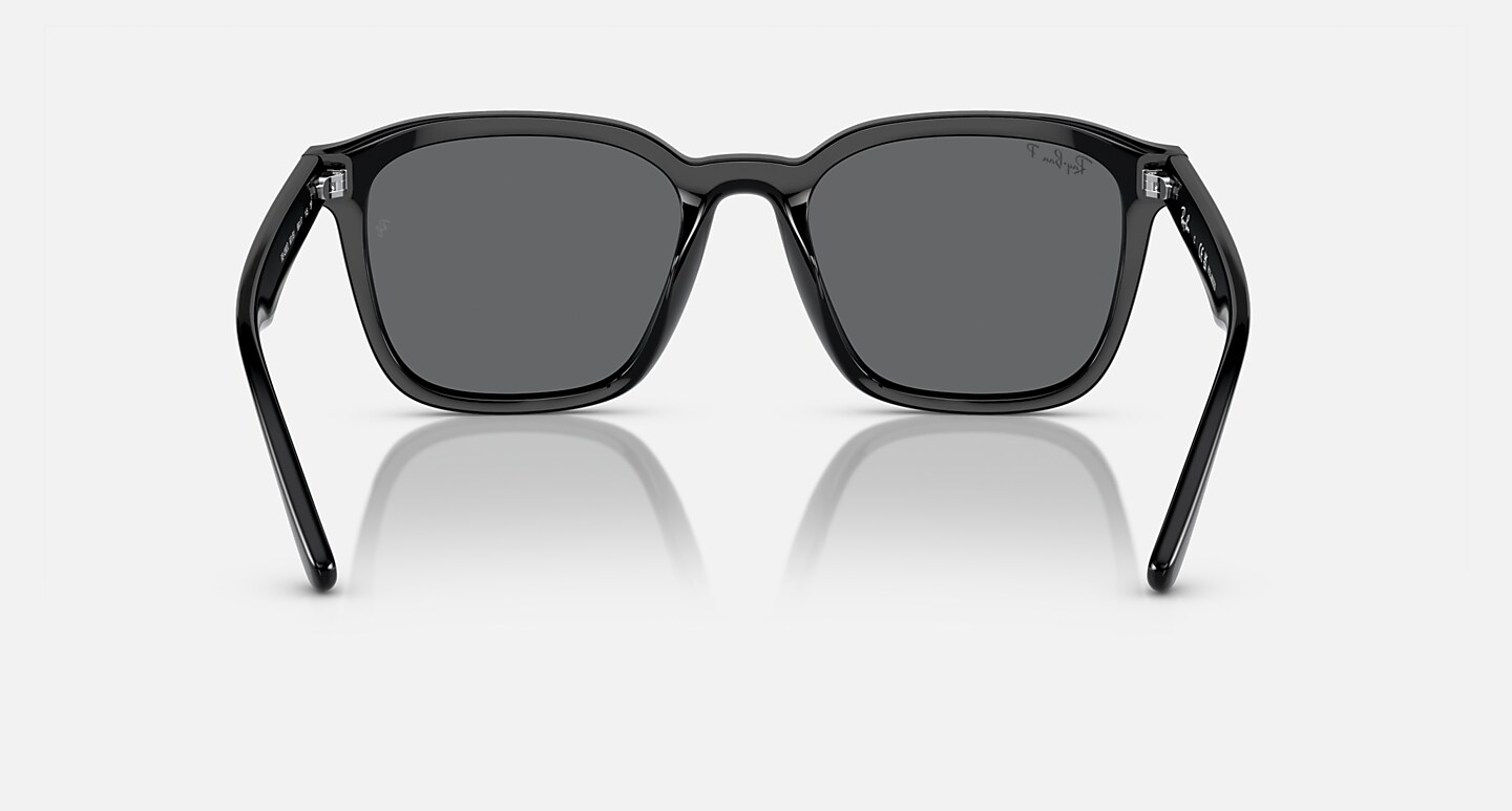 Ray-Ban Sunglasses Unisex Rb4392d - Black Frame Grey Lenses 66-17 Polarized