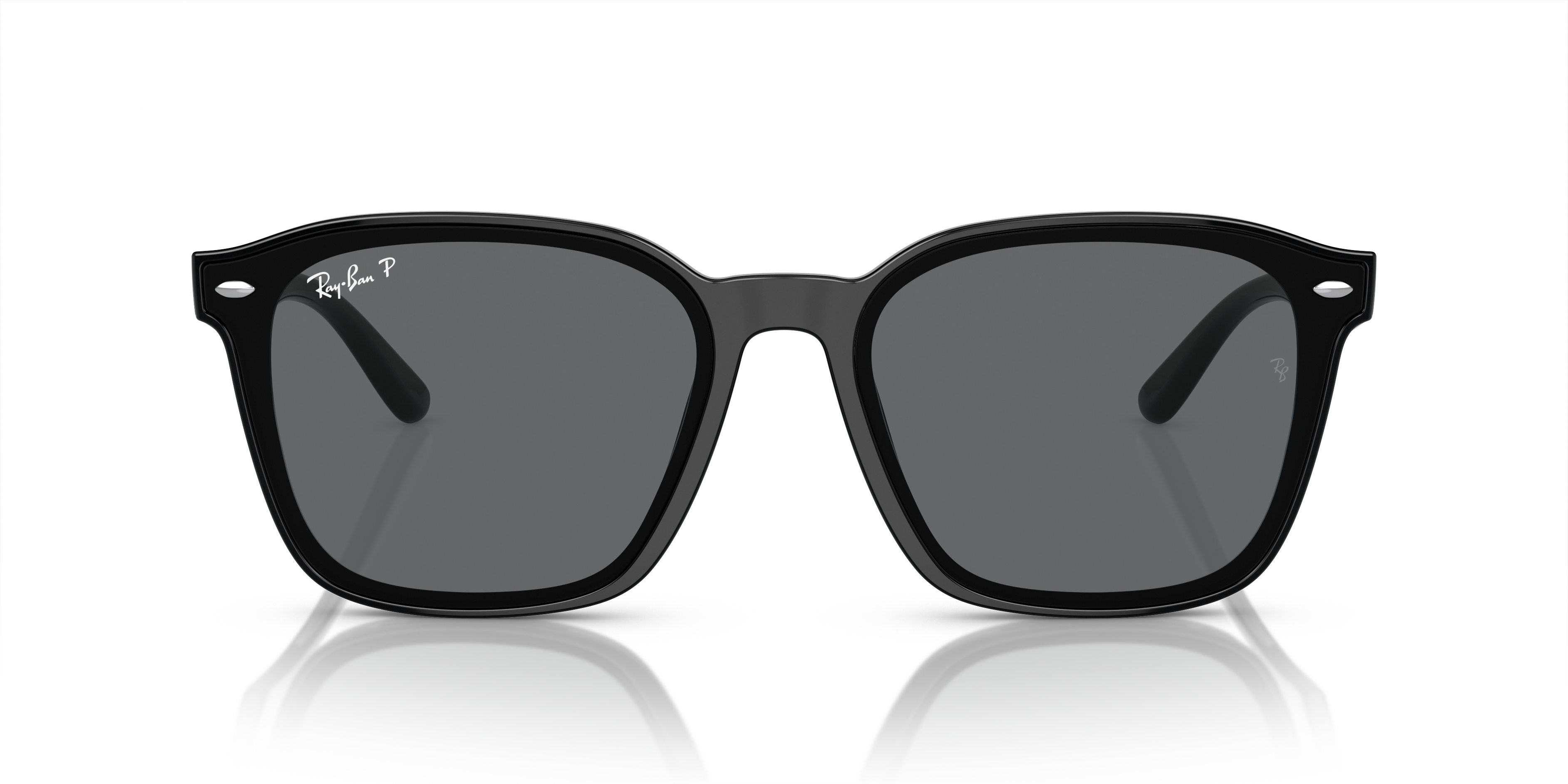 RB4392D.601/80.66口17/145 RB4392D Sunglasses in Black and Dark Grey - RB4392D | Ray