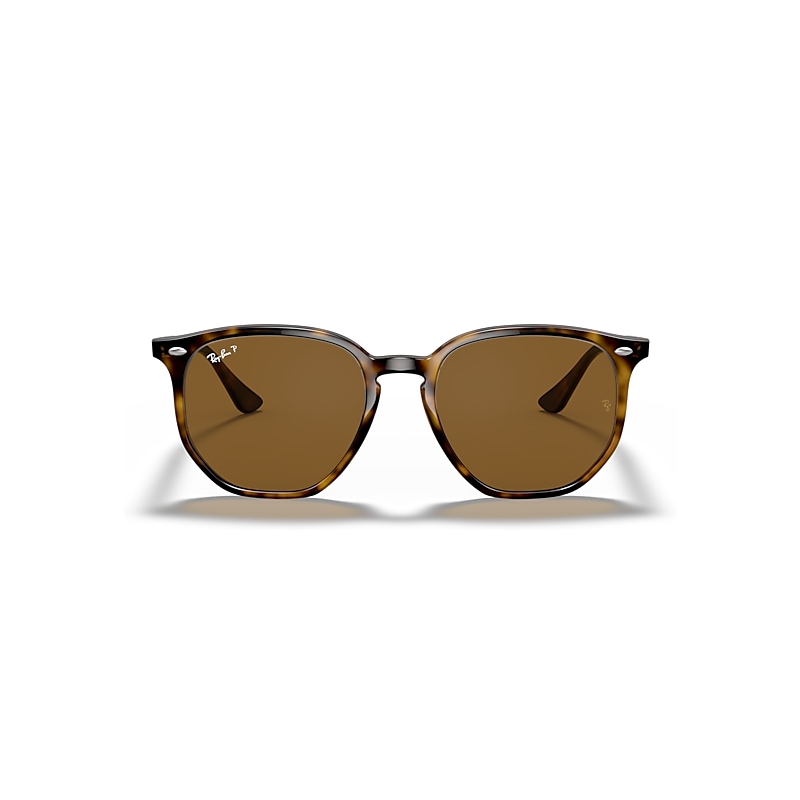 Ray Ban Rb4306 Sunglasses Tortoise Frame Brown Lenses Polarized 54-19 In Tortoise