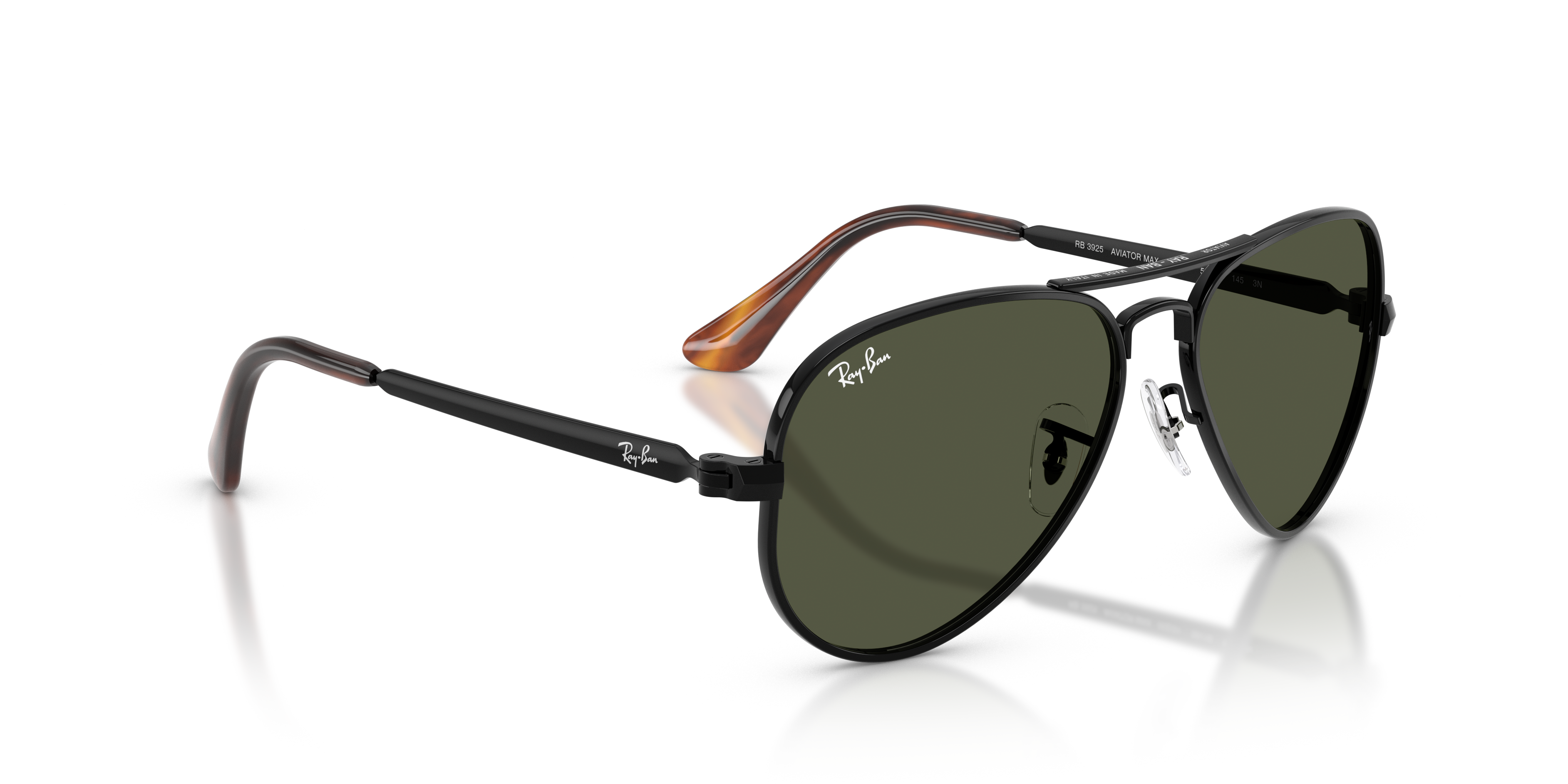 AVIATOR MAX Sunglasses in Black and Green - RB3925 | Ray-Ban® US AVIATOR MAX Sunglasses in Black and Green - RB3925 | Ray-Ban® US