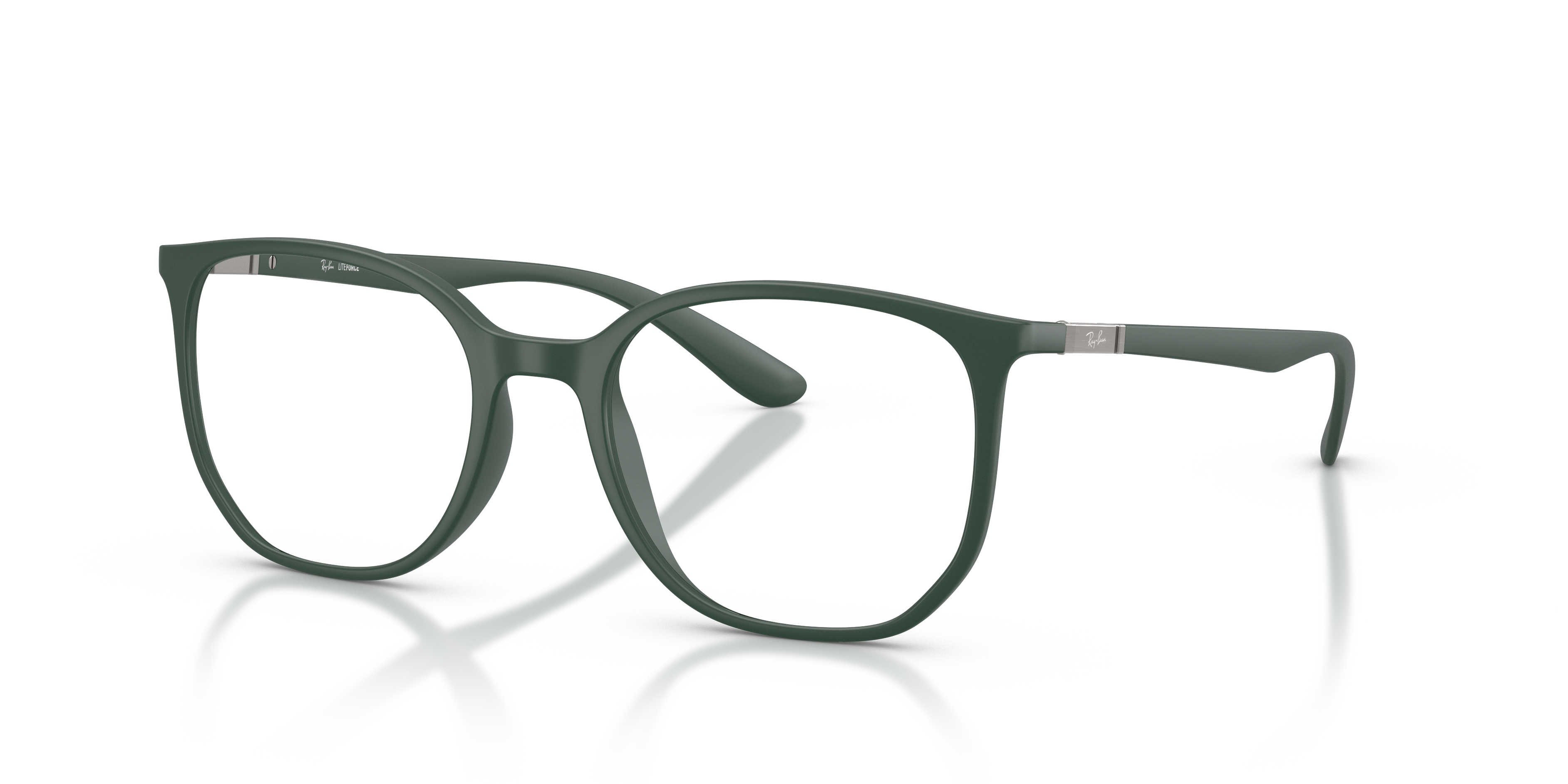 ELLIOT OPTICS LITEFORCE Matte Sand Green Frame Clear Lenses 50-19