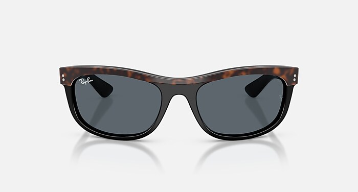 BALORAMA STREET NEAT Sunglasses in Havana On Black and Blue