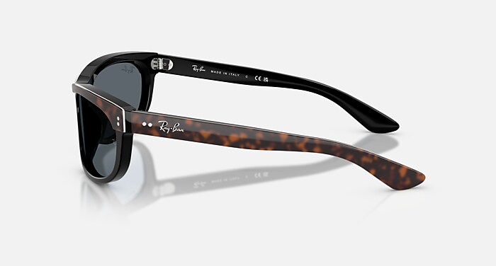 BALORAMA STREET NEAT Sunglasses in Havana On Black and Blue