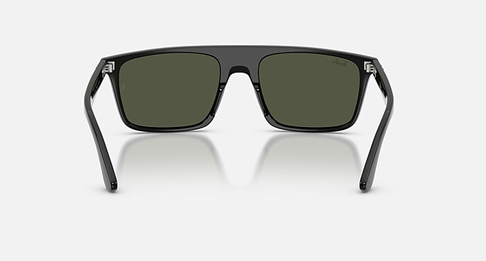 Ray-Ban Sunglasses Unisex Rb2222 - Black Frame Green Lenses 55-20