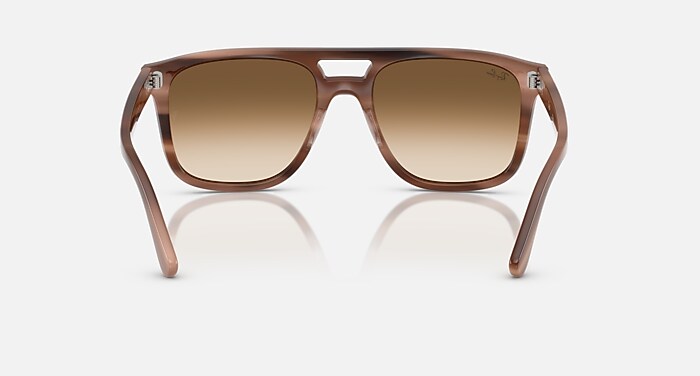 Ray-Ban Sunglasses Unisex Rb2213 - Havana Grey Frame Blue Lenses 55-20