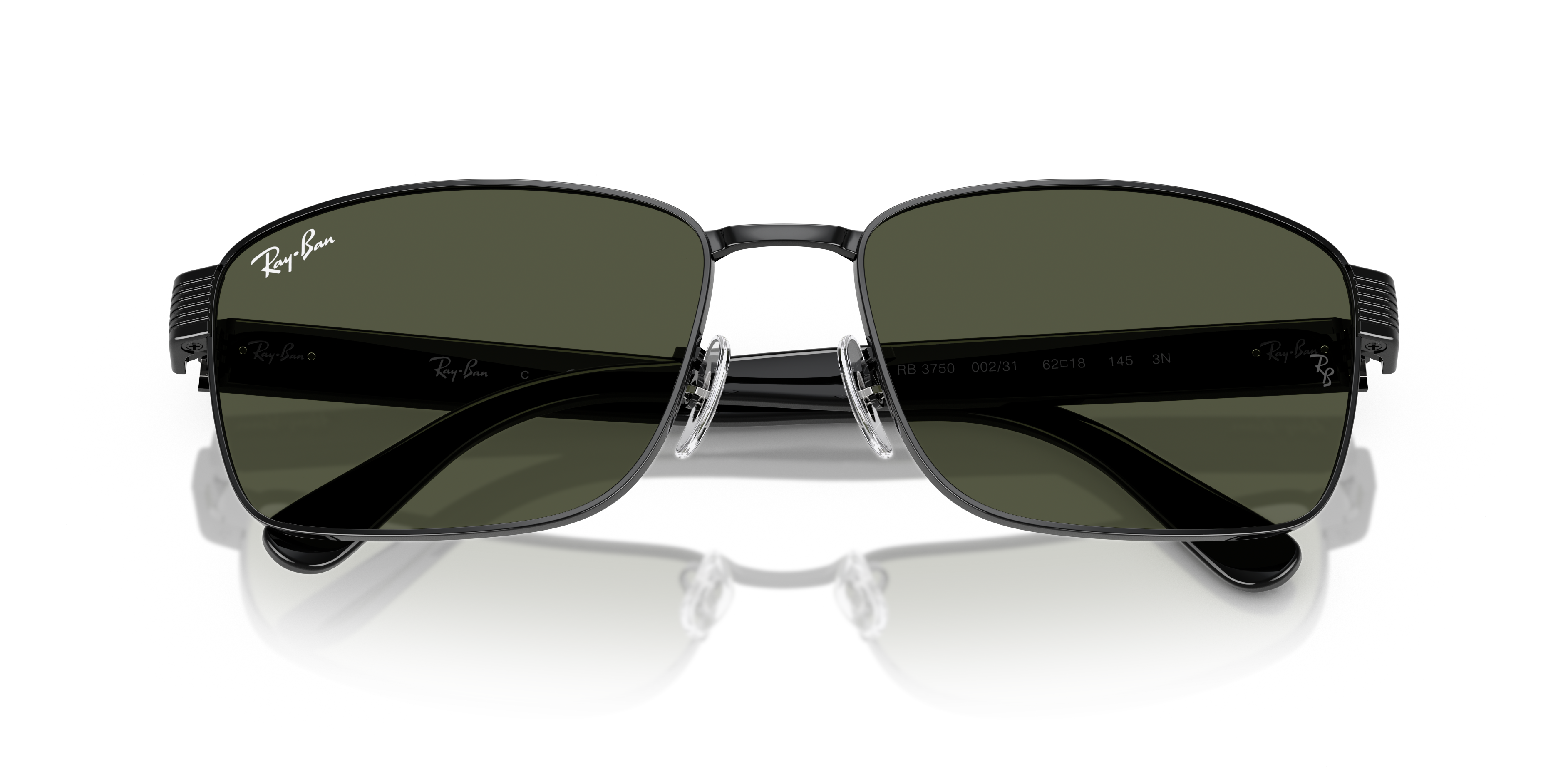RB3750 Sunglasses in Black and G-15 Green - RB3750 | Ray-Ban® US