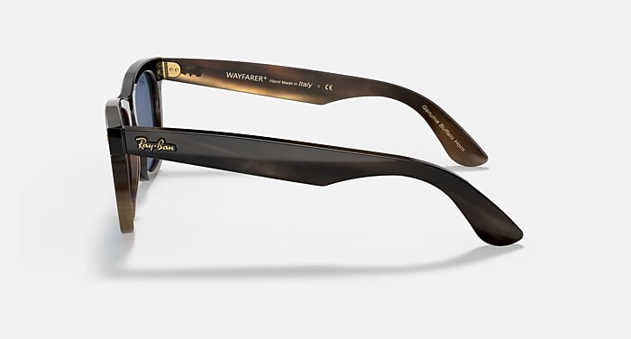 ☆日本に10本のみ！！☆ WAYFARER HORN ORIGINAL WAYFARER HORN Sunglasses in Light Havana and Blue