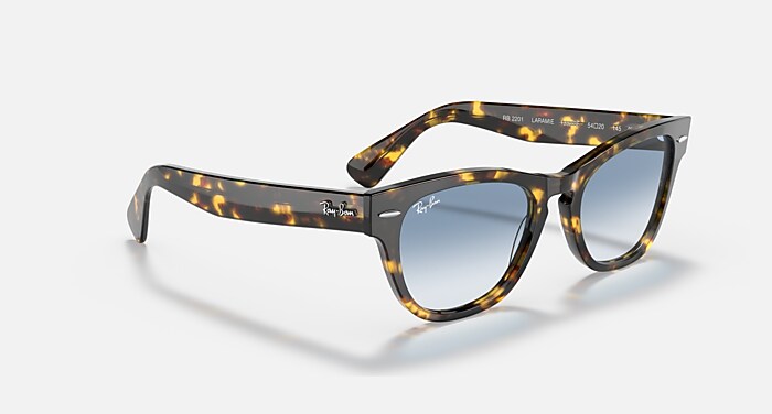 Ray-Ban ララミー RB2201 Ray Ban LARAMIE tortoise/dark grey RB2201 902/B1 54
