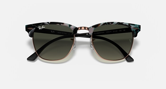 CLUBMASTER FLECK Sunglasses in Grey Green and Grey Gradient 