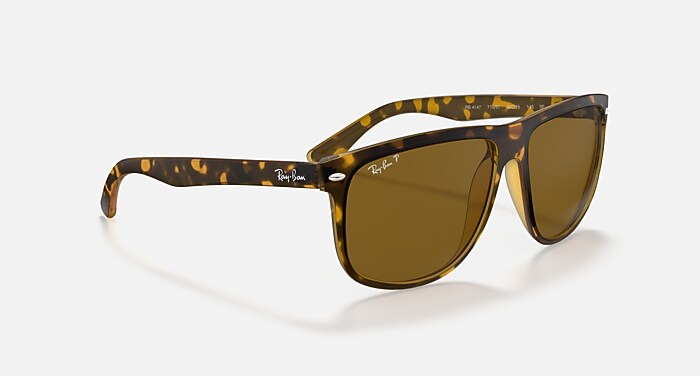BOYFRIEND Sunglasses in Light Havana and Brown Polarized  display picture 1