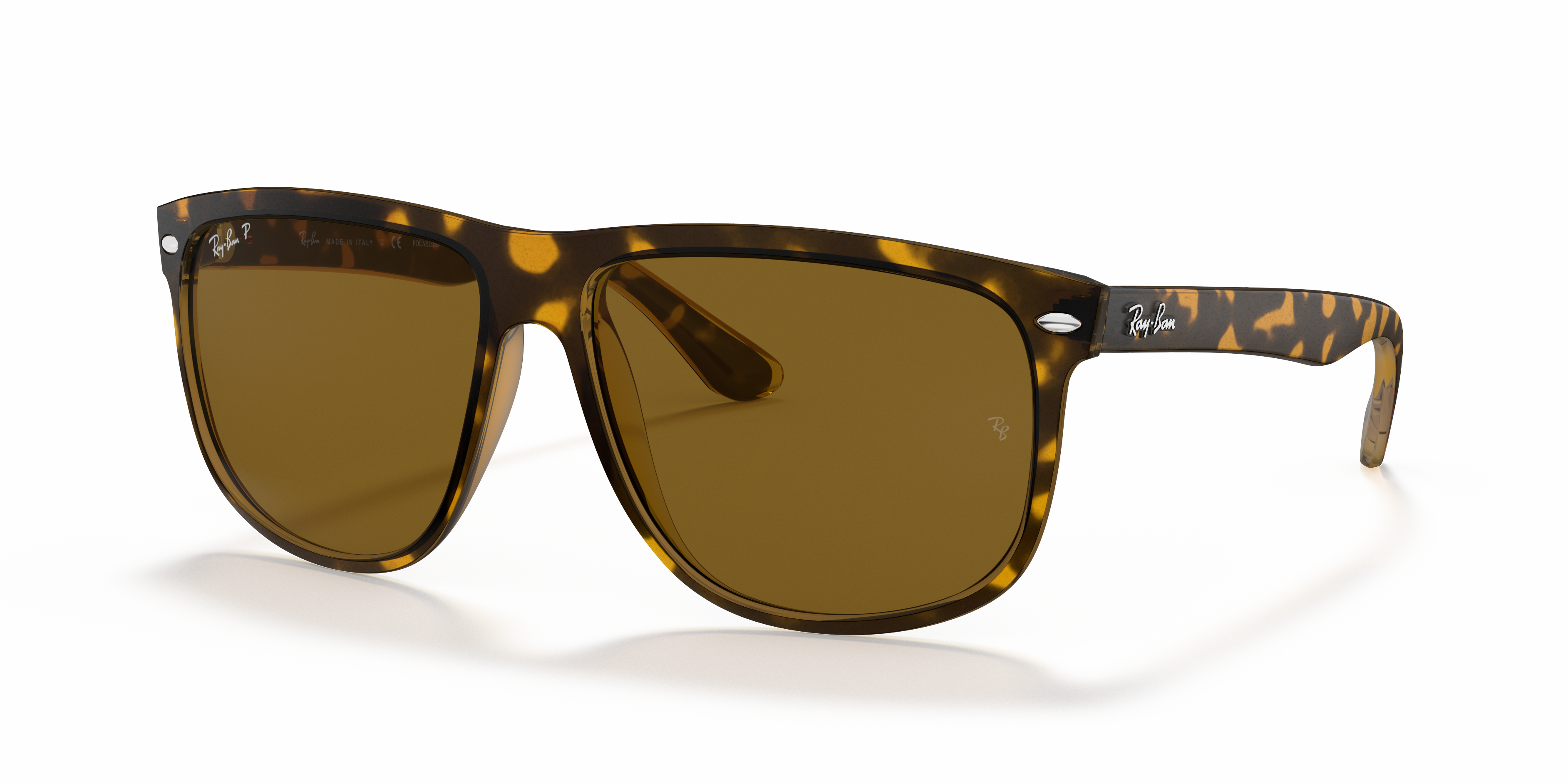 BOYFRIEND Polished Light Havana Frame Brown Lenses 60-15