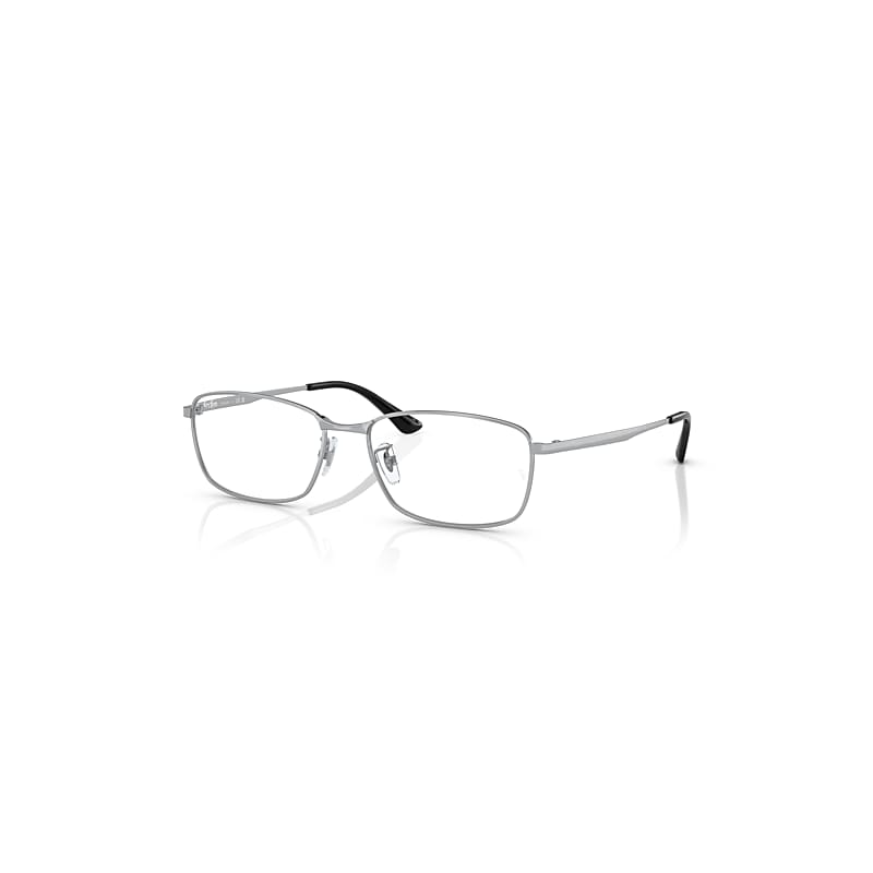 Ray Ban Eyeglasses Unisex Rb8775 Optics - Silver Frame Demo Lens Lenses Polarized 56-17