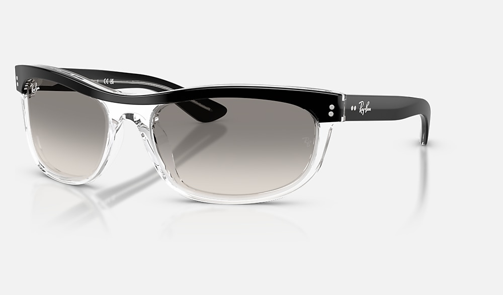 Ray-Ban Steve サングラス ブラック/クリア レイバン公式ストア】 Ray