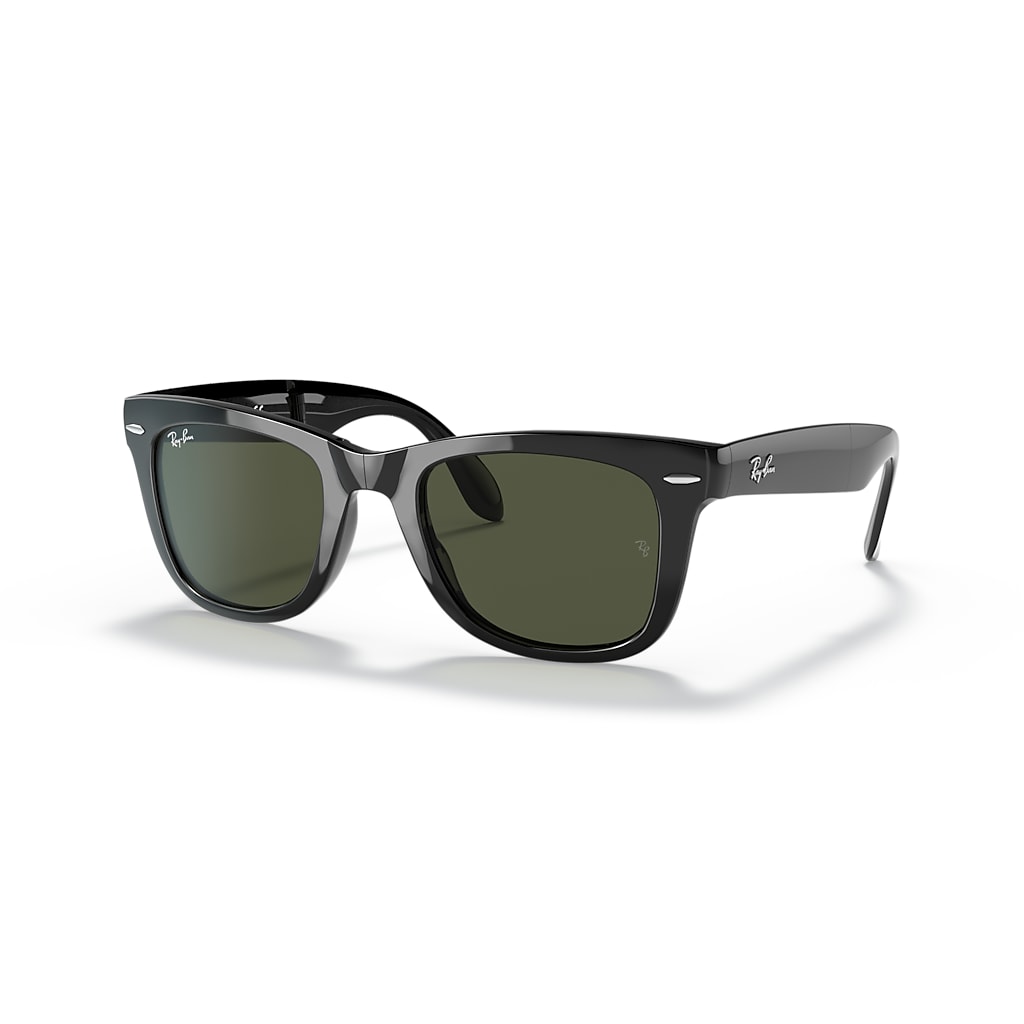 Óculos de Sol WAYFARER FOLDING CLASSIC em Preto e Verde G-15