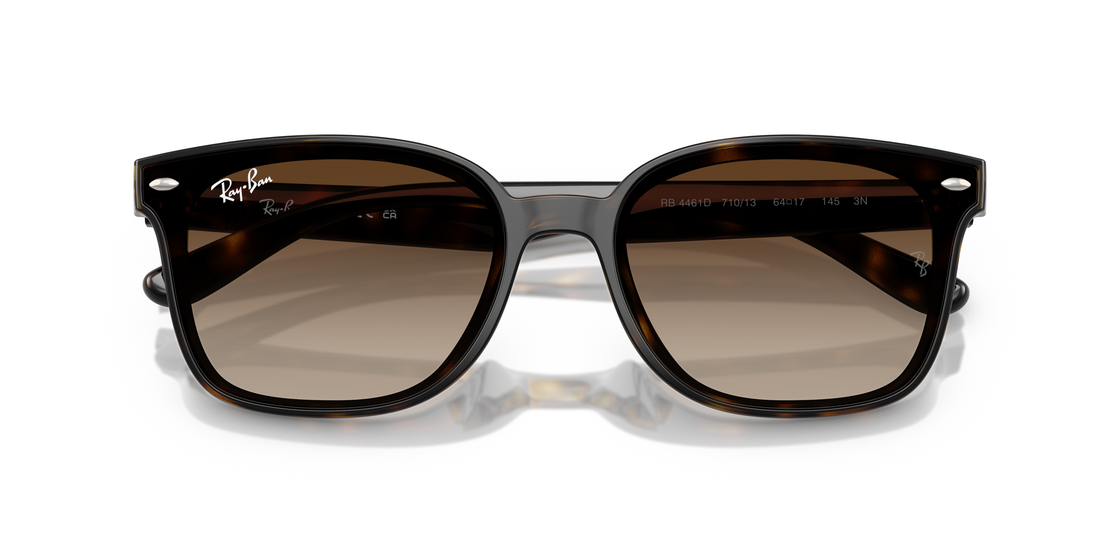 RB4461D Sunglasses in Havana and Gradient Brown - RB4461D | Ray