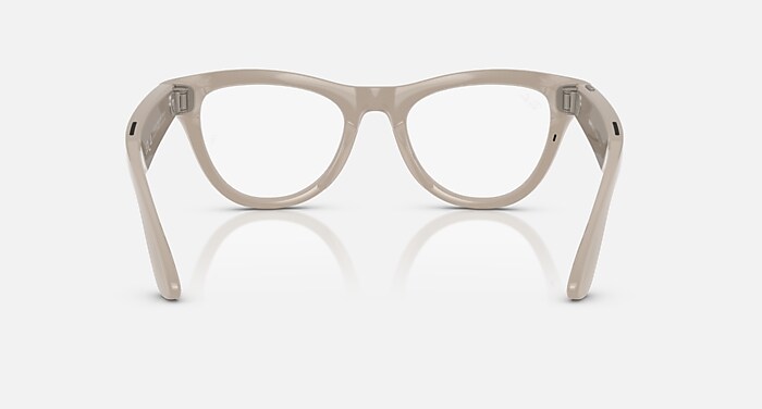 RAY-BAN | META SKYLER - GEN 1 Sunglasses in Chalky Gray and Clear