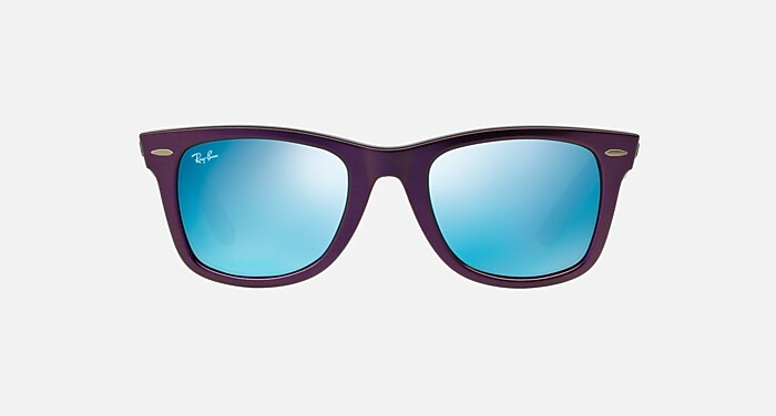 レイバン ブルー WAYFARERコスモコレクション マーキュリー ORIGINAL WAYFARER COSMO Sunglasses in Violet and Blue Flash