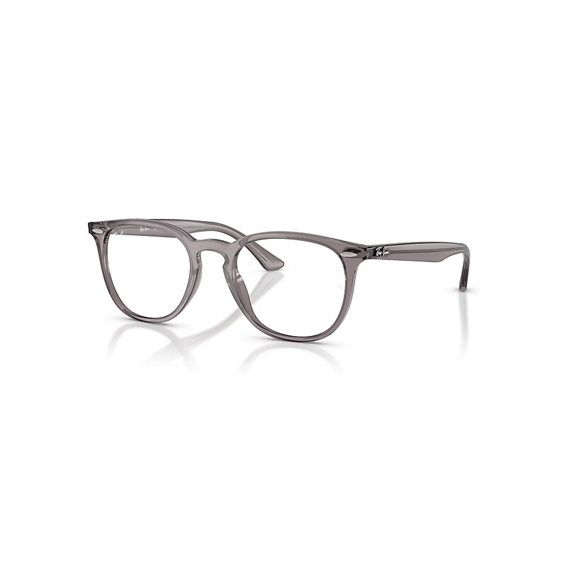 Ray-Ban Eyeglasses   Optics - Transparent Grey Frame Clear Lenses Polarized 52-20, RB7159