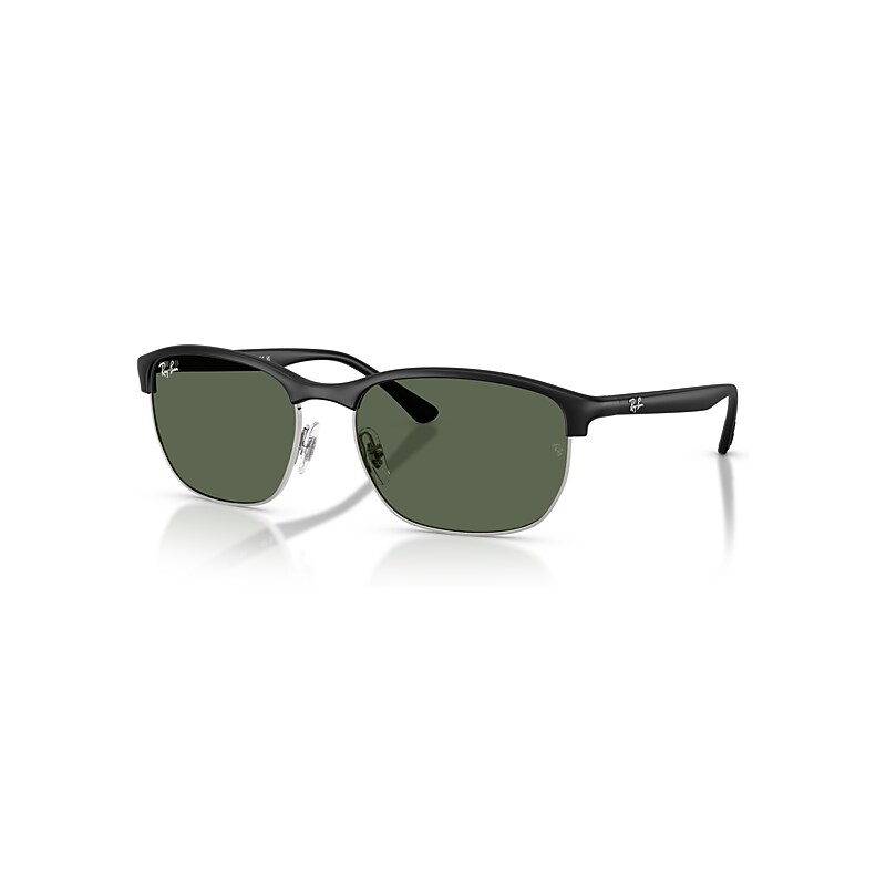 Ray-Ban Sunglasses   Liteforce - Sand Black Frame Green Lenses 59-18, RB4469