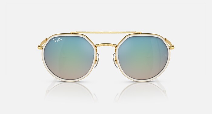 RB3765 Sunglasses in Arista Gold and Blue - RB3765 | Ray-Ban® US display picture 1