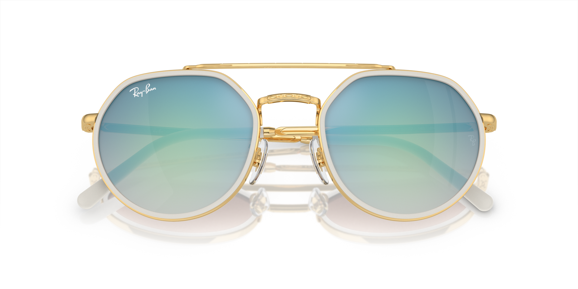 RB3765 Sunglasses in Arista Gold and Blue - RB3765 | Ray-Ban® US display picture 2