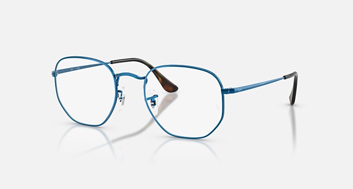 HEXAGONAL OPTICS Eyeglasses with Blue Frame - RB6448 | Ray-Ban® US