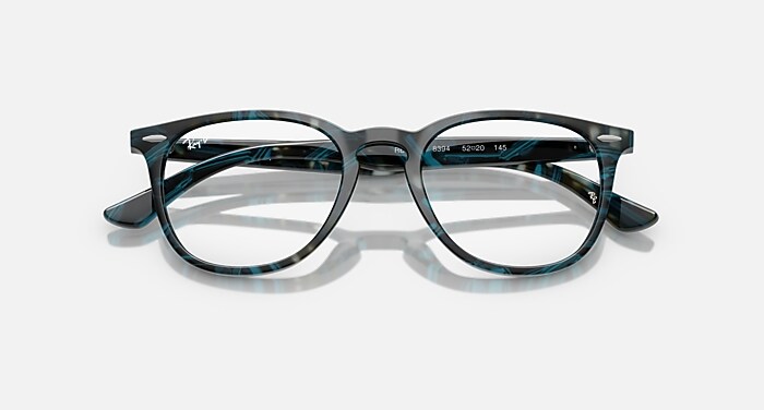 RB7159 OPTICS Eyeglasses with Transparent Fantasy Blue & Grey 