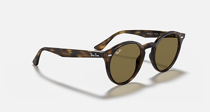 人気⭐︎Ray Ban RB2180F ポリッシュライトブラウン RB2180 Sunglasses in Light Brown and Brown Gradient
