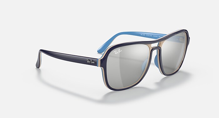 美品 RayBan レイバン RB4356 STATE SIDE イタリア製 Amazon.com: Ray-Ban Rb4356 State Side Square Sunglasses