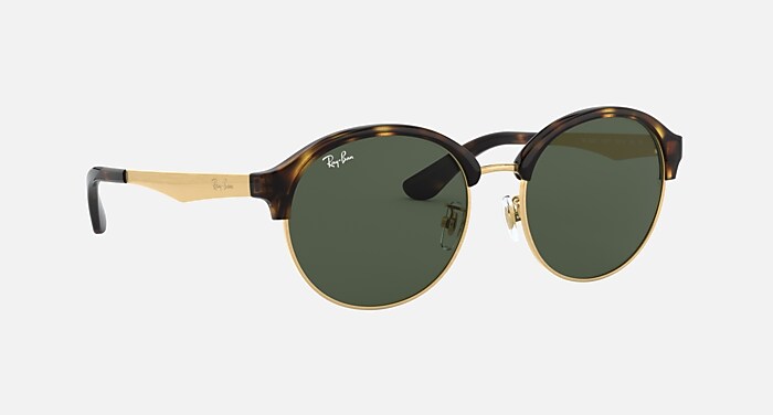 Ray-Ban RB3564D シルバー RB3564D Sunglasses in Gunmetal and Copper Mirror - RB3564D