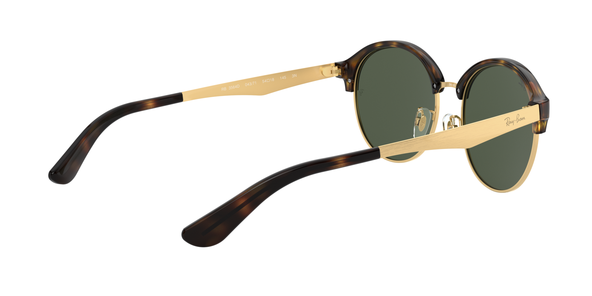 Ray-Ban レイバン サングラス RB3564D べっ甲柄×ゴールドフレーム 中古 