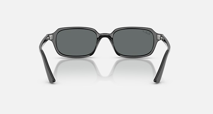 Ray-Ban Sunglasses Unisex Zuri Bio-based - Black Frame Grey Lenses 52-19 Polarized