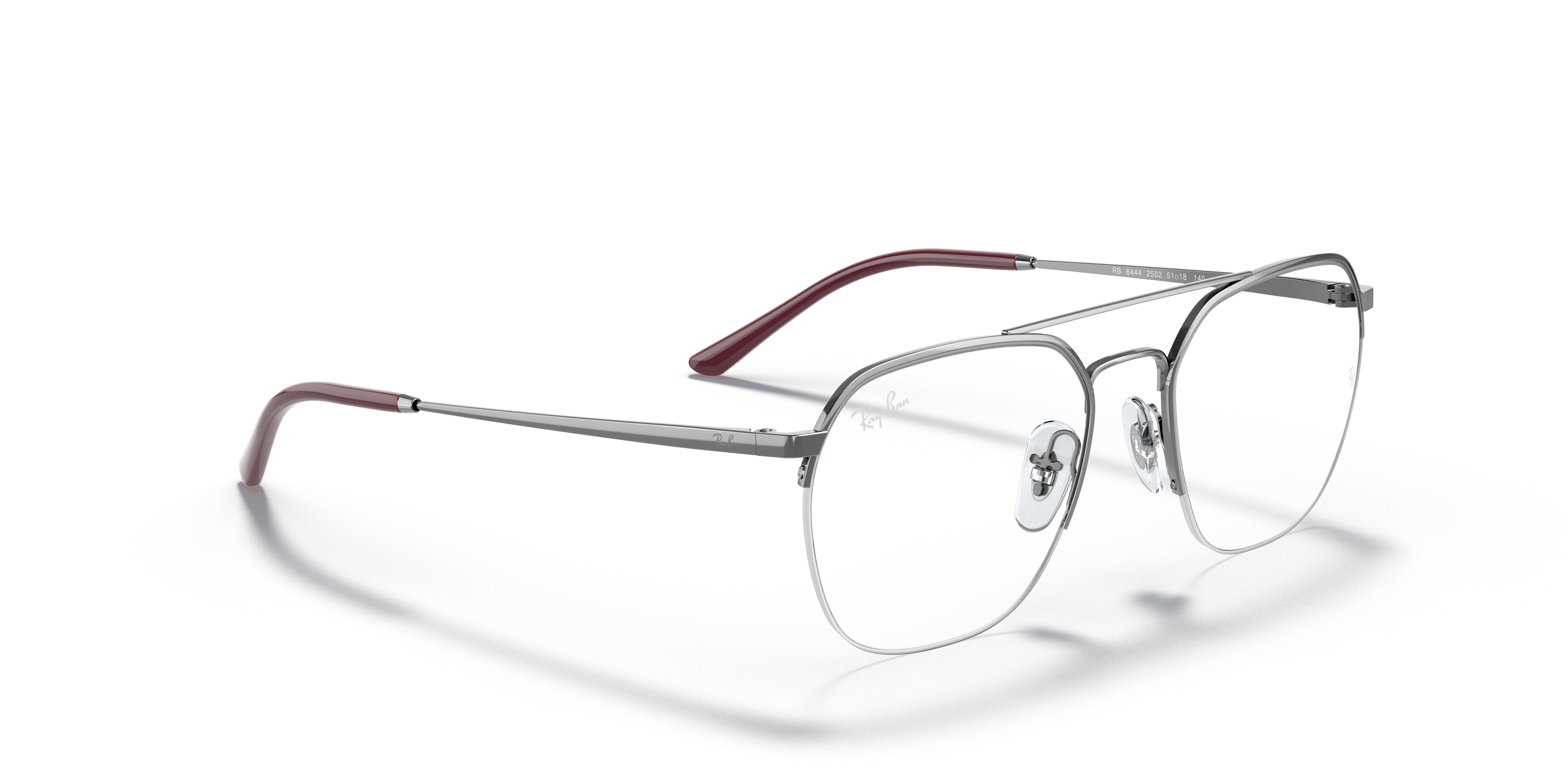 RB6444 OPTICS Eyeglasses with Gunmetal Frame - RB6444 | Ray-Ban® RB6444 OPTICS Eyeglasses with Gunmetal Frame - RB6444 | Ray-Ban®