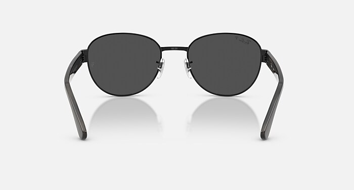 Ray-Ban Sunglasses Unisex Rb3766ch Chromance - Black Frame Silver Lenses 54-20 Polarized