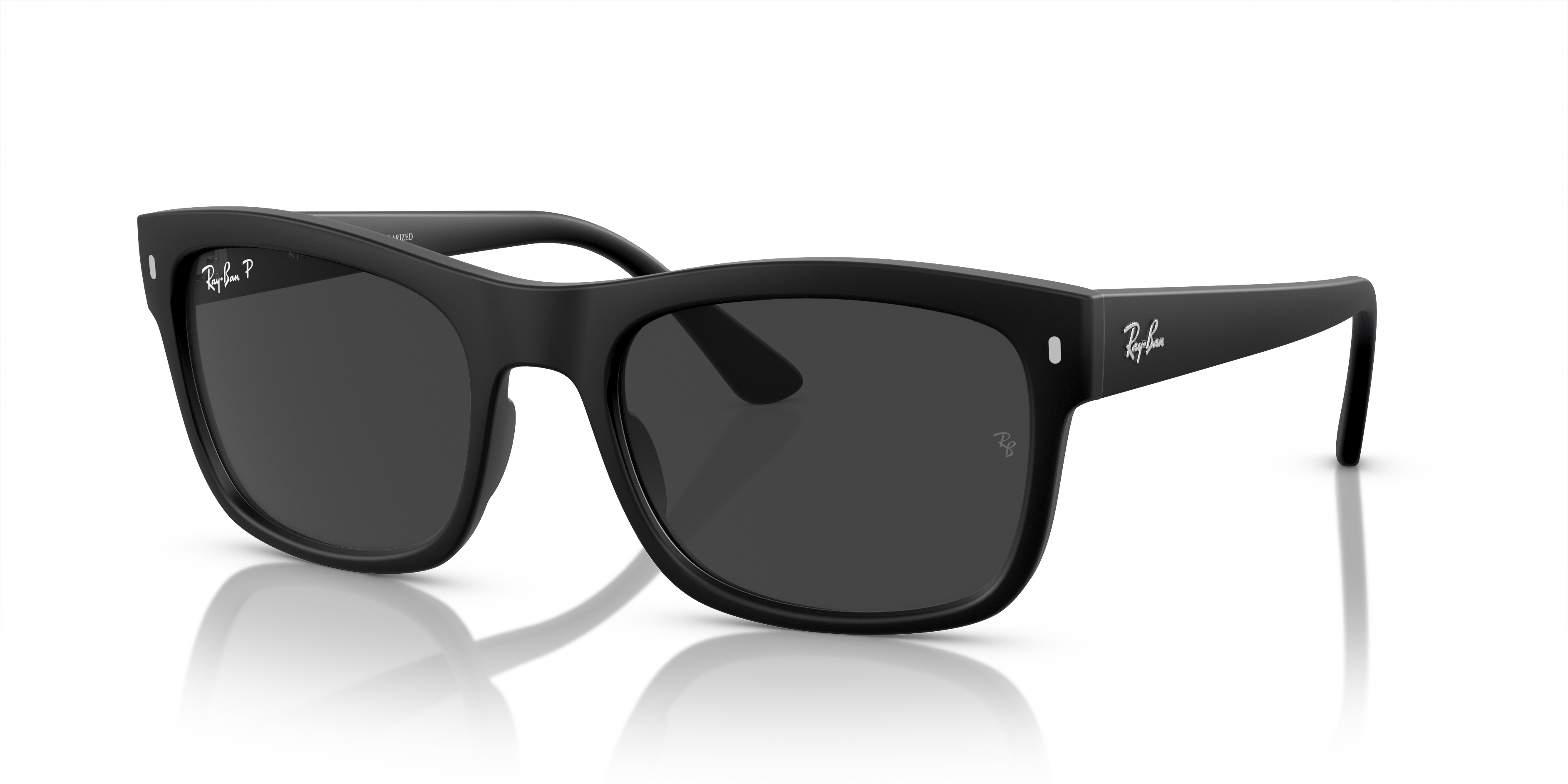 RB4428 Matte Black Frame Black Lenses 56-21