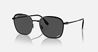 Ray-Ban Sunglasses Unisex Rb3720 - Black Frame Grey Lenses 55-20 Polarized
