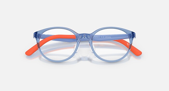 箪笥Blu-ray Ray-Ban® RY1604 Square Eyeglasses | EyeOns.com