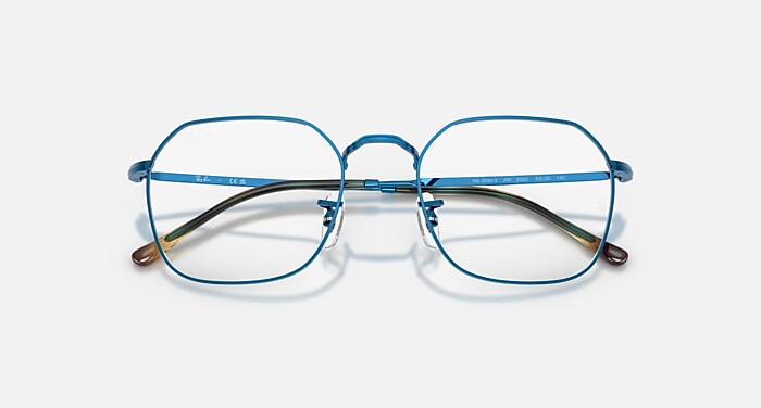 レイバン公式ストア】 Ray-Ban® JIM OPTICS メガネ | ブルー フレーム