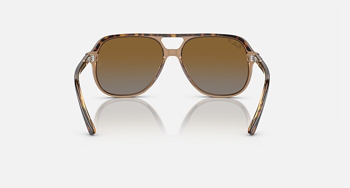 Ray-Ban Sunglasses Bill Kids Havana On Transparent Brown Frame Brown Lenses