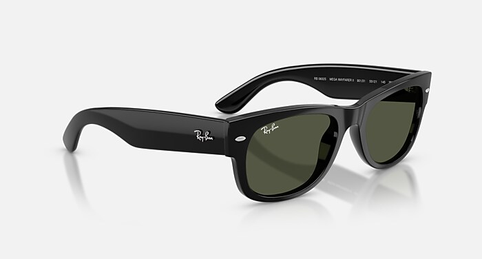レイバン　WAYFARER 2個セット MEGA WAYFARER II Sunglasses in Black and Green - RB0832S | Ray-Ban® US