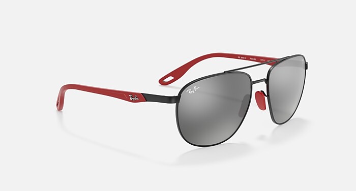 RB3659M SCUDERIA FERRARI COLLECTION Sunglasses in Black and Grey