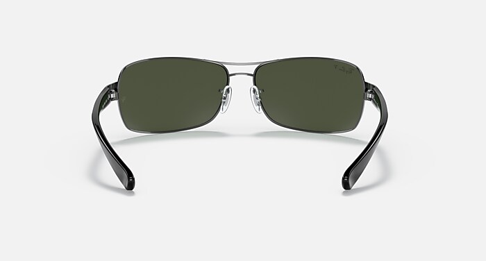 Ray-Ban Sunglasses Rb3379 Black Frame Green Lenses