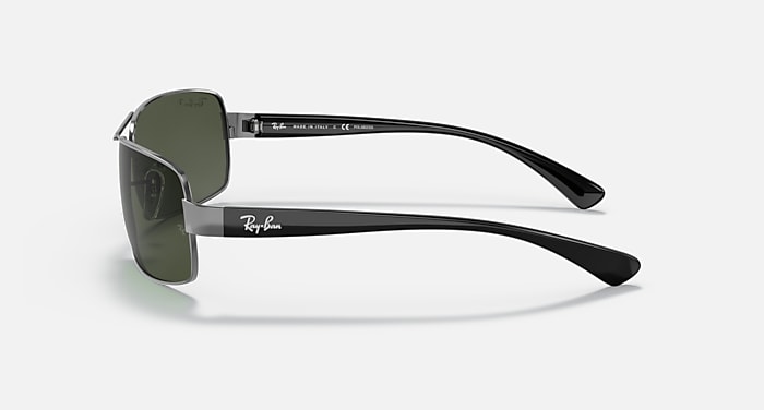 Ray-Ban Sunglasses Rb3379 Black Frame Green Lenses