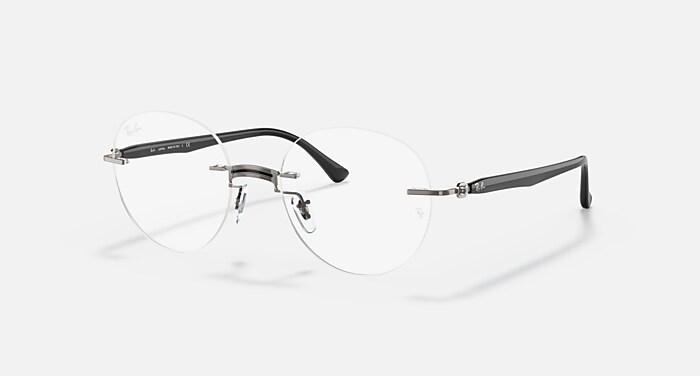 RB8768 OPTICS Eyeglasses with Black On Gunmetal Frame