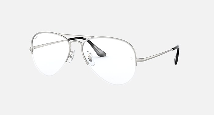 アクセサリー ray ban aviator AVIATOR CHROMANCE Sunglasses in Gold and Silver/Blue