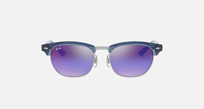 Purple edged ray ban small club master sunglasses Ray-Ban® Clubmaster Sunglasses - Women main image 4
