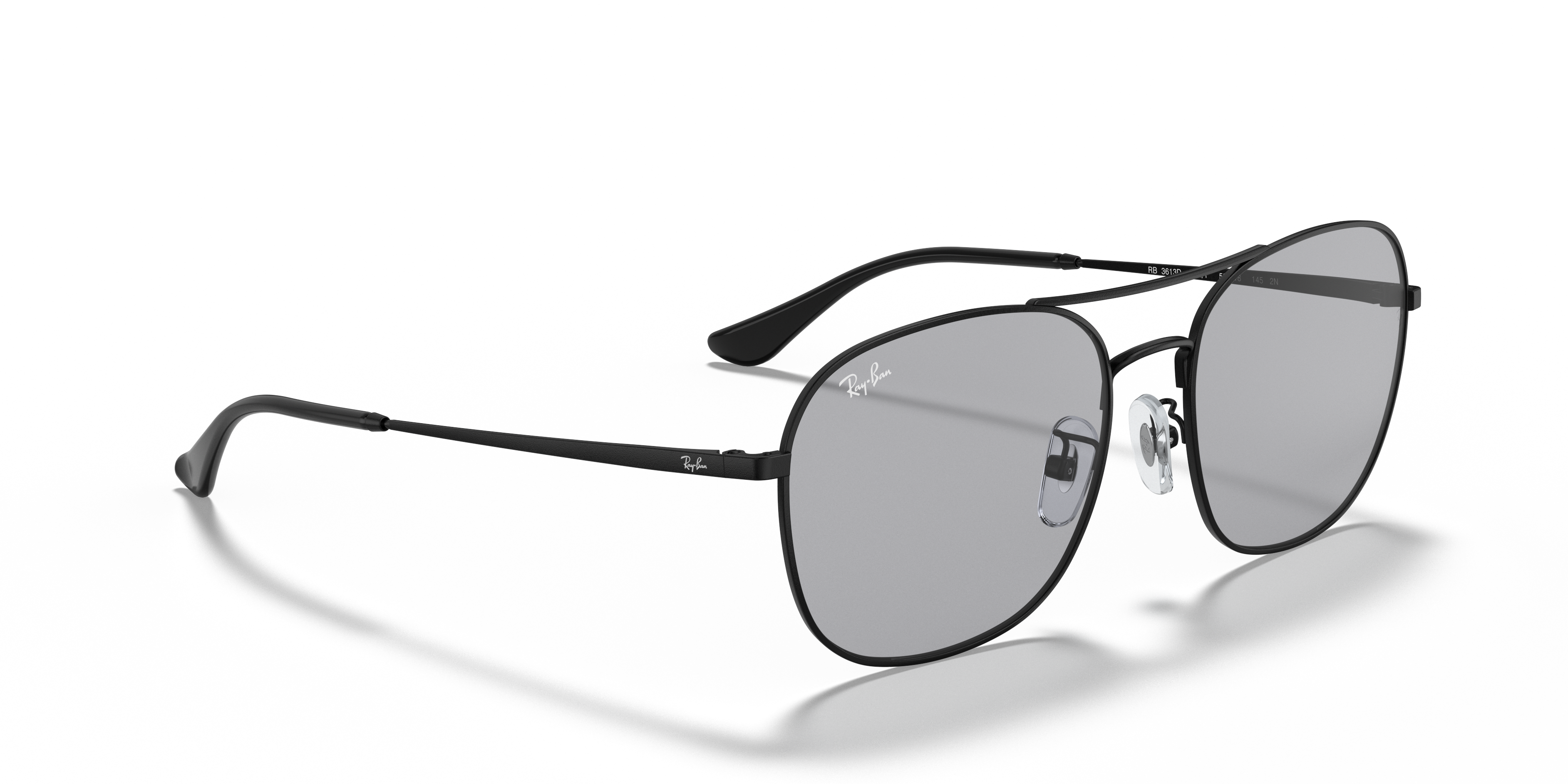 カピバラRay-Ban サングラス ブラック 0RB3613D RB3613D Sunglasses in Black and Dark Grey - RB3613D | Ray-Ban®